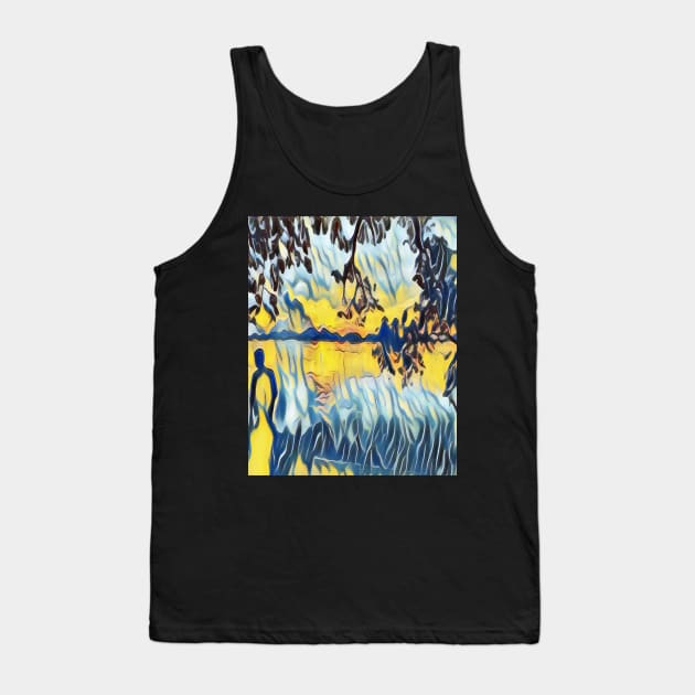 Evening at the river banks part 2 Tank Top by Victordurden27